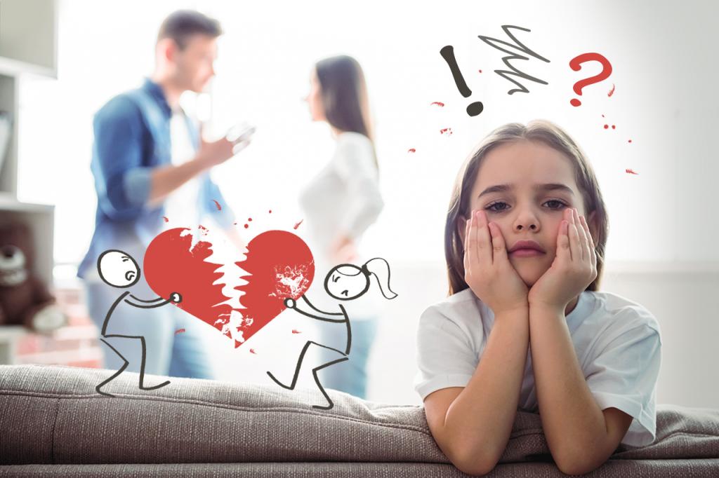 4 негативных момента влияния развода на ребенка