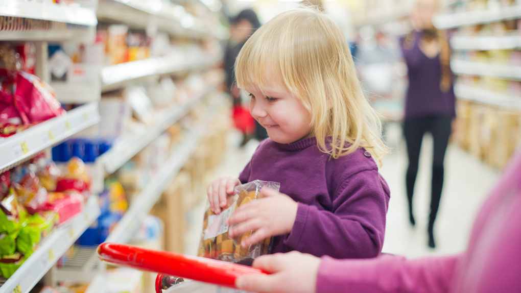 Чему можно научить ребенка в супермаркете