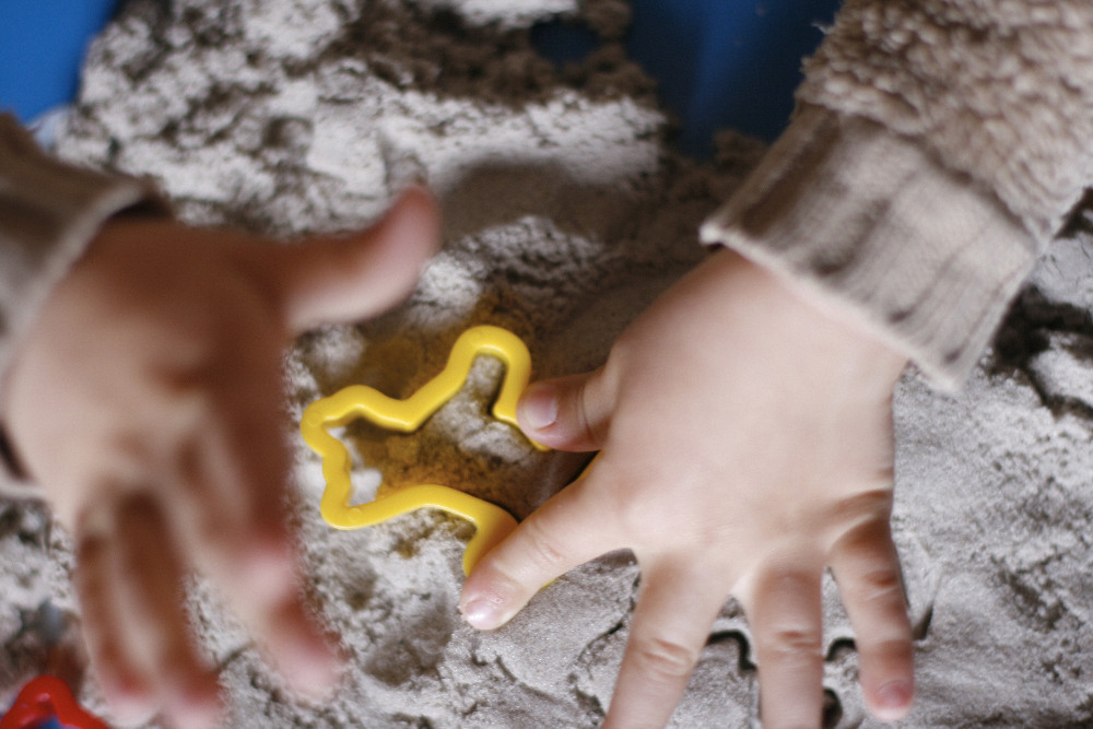 Живой песок для детей